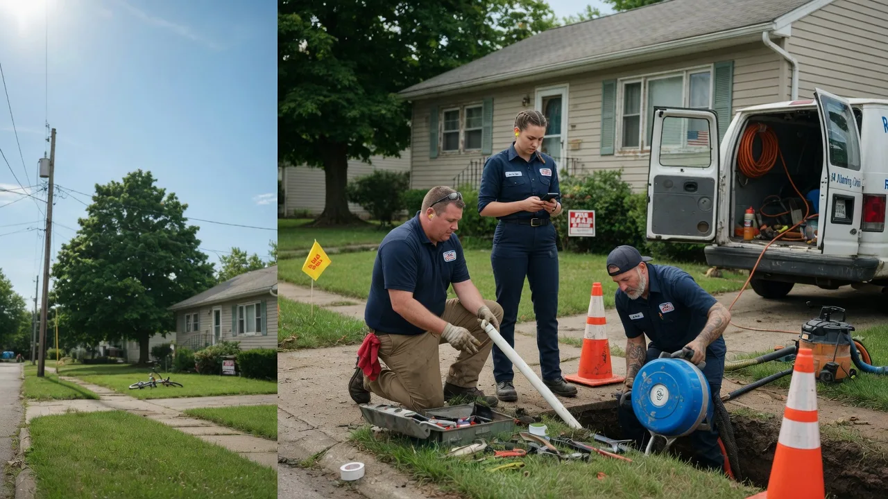 Sewer Line Repair in Derby, KS near me